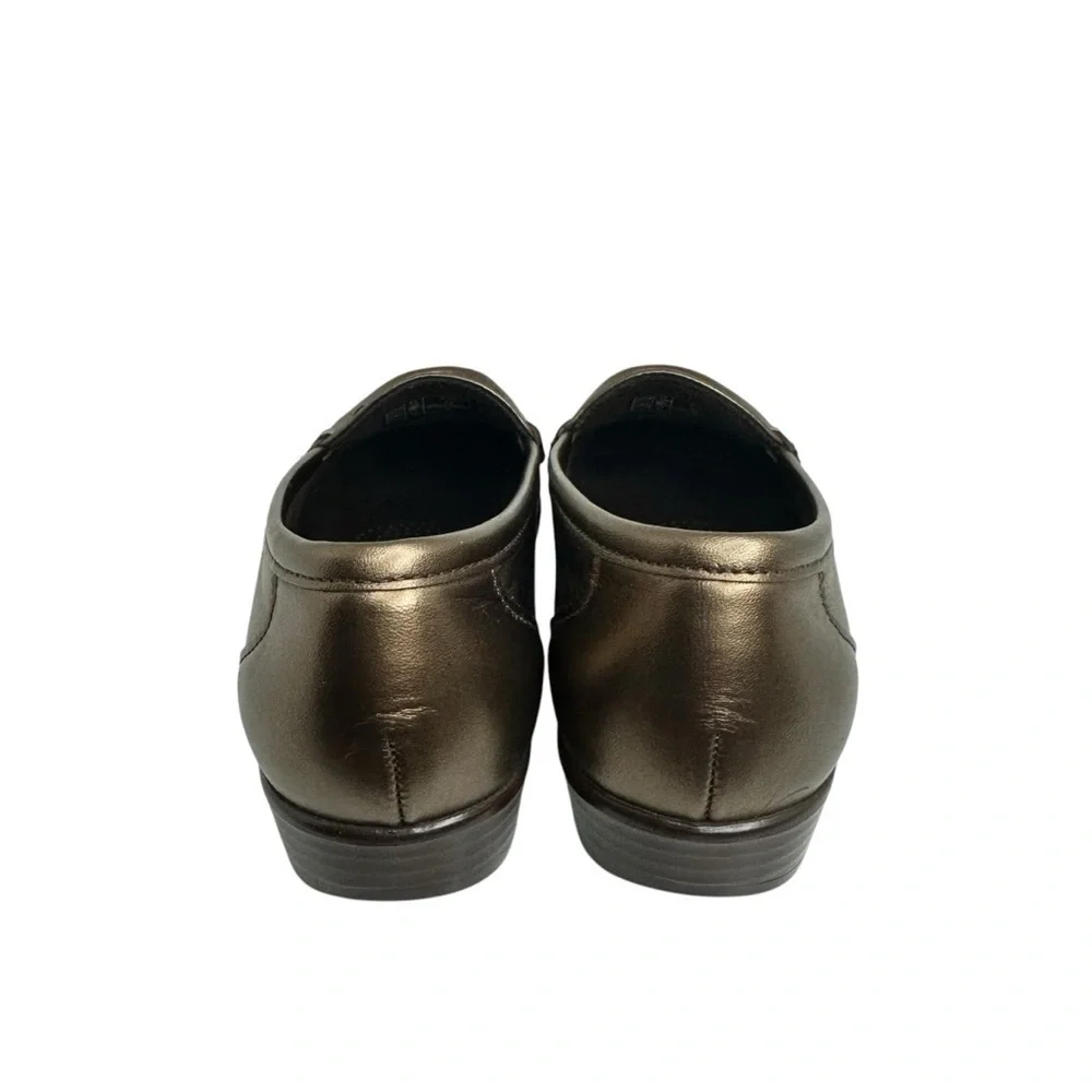 SAS Metro M Bronze Horse-bit  Loafers size 7-1/2 N